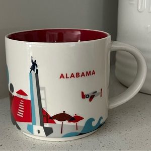 Starbuck You Are Here Alabama Mug